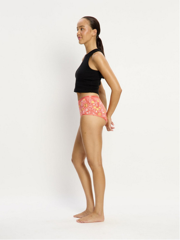 Modibodi Menstrualne gaće Modibodi SmileyWorld Classic Full Brief Super Overnight Boho Coral