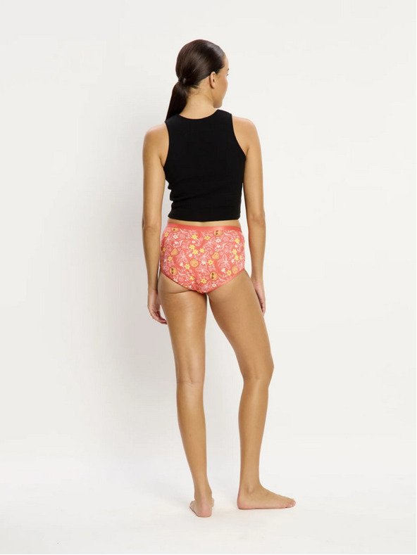 Modibodi Menstrualne gaće Modibodi SmileyWorld Classic Full Brief Super Overnight Boho Coral