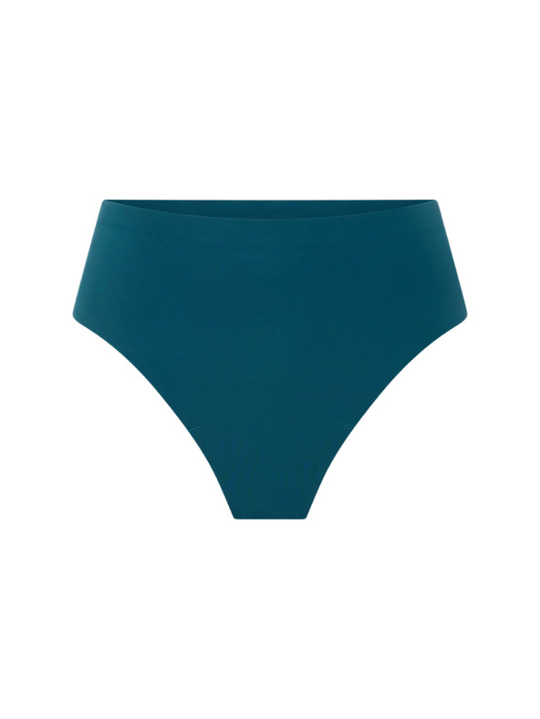 Modibodi Menstrualne gaće Modibodi Seamfree Hi Waist Cheeky Moderate Teale Blue