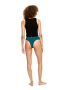 Modibodi Menstrualne gaće Modibodi Seamfree Hi Waist Cheeky Moderate Teale Blue