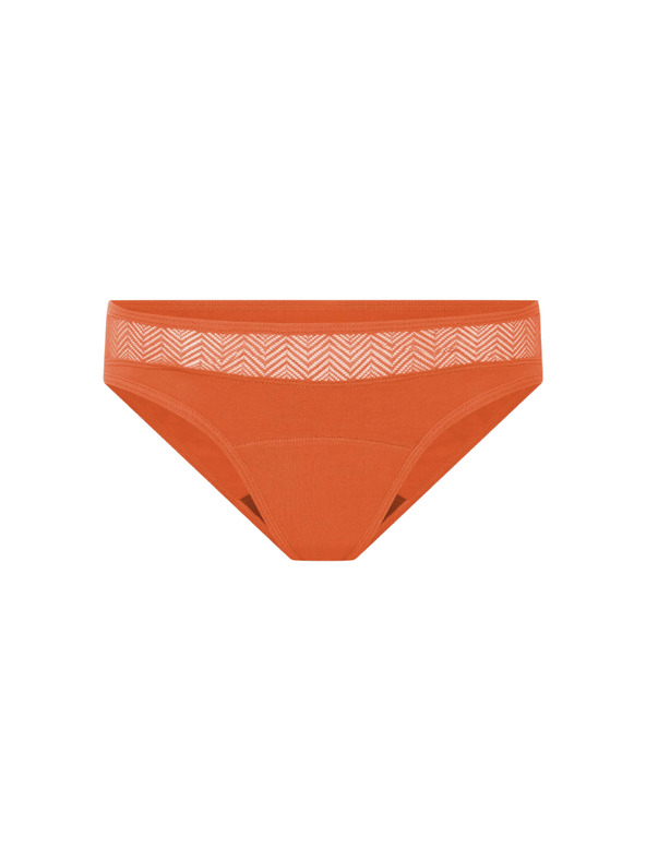 Modibodi Menstrualne gaće Modibodi Sensual Bikini Light Burnt Brick