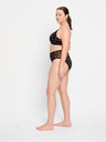 Modibodi Menstrualne gaće Modibodi Intimates V Day Hi Waist Brief Moderate-Heavy Black Rose