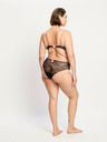 Modibodi Menstrualne gaće Modibodi Bliss Hi Waist Brief Moderate Jet Black