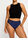 Modibodi Menstrualne gaće Modibodi Allure Hi Waist Brief moderate Night sky Blue
