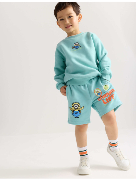 Marks & Spencer Hoodie sa Minions™ grafikom sa visokim udjelom pamuka (2–8 godina) Marks & Spencer zelena