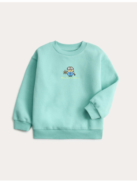 Marks & Spencer Hoodie sa Minions™ grafikom sa visokim udjelom pamuka (2–8 godina) Marks & Spencer zelena