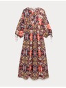 Marks & Spencer Kaftan maxi haljina sa printom i istaknutim pojasом od čiste pamuka Marks & Spencer više boja