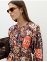 Marks & Spencer Kaftan maxi haljina sa printom i istaknutim pojasом od čiste pamuka Marks & Spencer više boja
