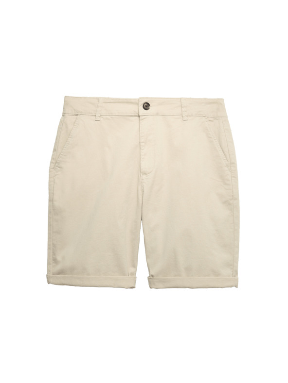 Marks & Spencer Marks & Spencer visoke pamučne chino kratke hlače (6-16 godina) bež