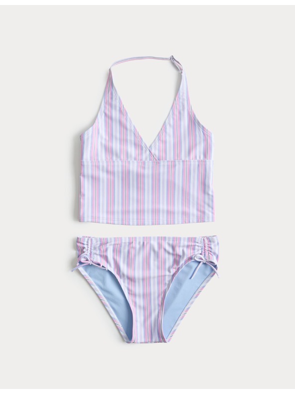 Marks & Spencer 2-dijelne prugaste tankini gaće (6–16 godina) Marks & Spencer ružičasta