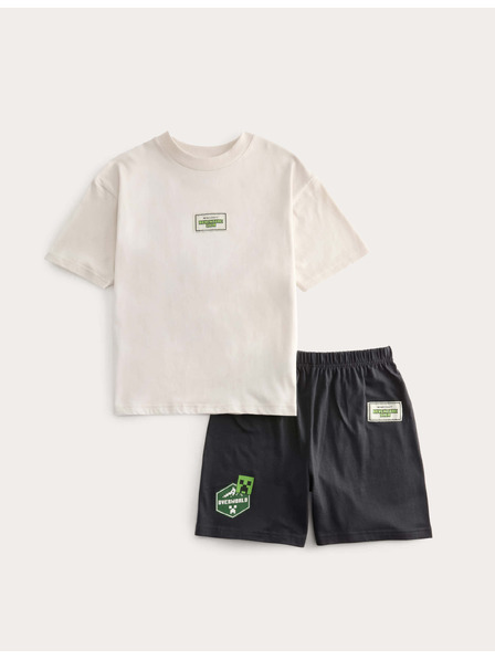 Marks & Spencer Pidžama od čiste pamuka s motivom Minecraft™ (6–16 godina) Marks & Spencer siva