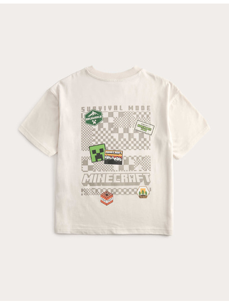 Marks & Spencer Pidžama od čiste pamuka s motivom Minecraft™ (6–16 godina) Marks & Spencer siva