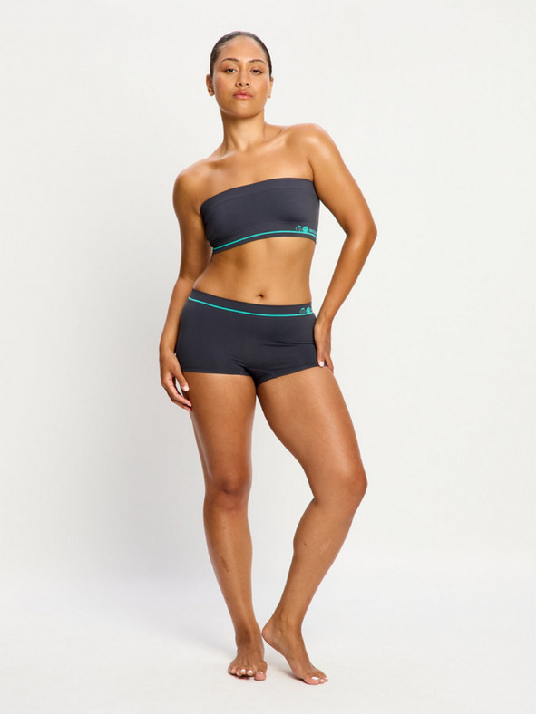 Modibodi Ženski donji dio Modibodi Smileyworld Seamless Boyshort Moisture Wicking Steel