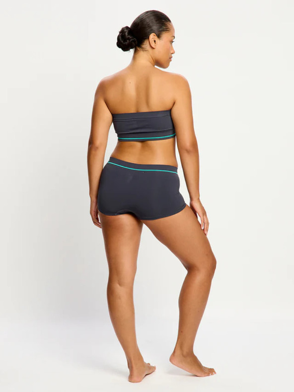 Modibodi Ženski donji dio Modibodi Smileyworld Seamless Boyshort Moisture Wicking Steel