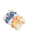 Marks & Spencer Kratke čarape Trainer Liners™ s visokim udjelom pamuka, 5 pari u pakiranju (6 malo – 7 veliko) Marks & Spencer krem