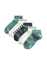 Marks & Spencer Kratke čarape Trainer Liners™ Gaming, 5 pari u pakiranju (6 malo – 7 veliko) Marks & Spencer zelena