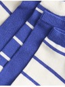 Marks & Spencer Prugaste kratke čarape Trainer Liners™, set od 5 pari (6 malo – 7 veliko) Marks & Spencer plava