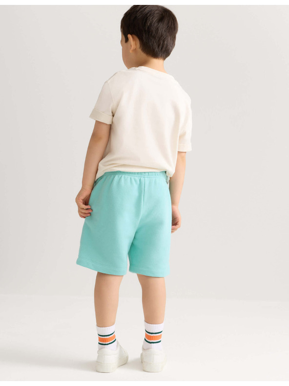 Marks & Spencer Kratke hlače s visokim udjelom pamuka i grafikom Minions™ (2–8 godina) Marks & Spencer zelena