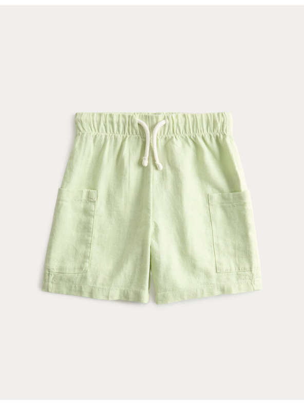 Marks & Spencer Cargo kratke hlače od lanenoj mješavine (2-8 godina) Marks & Spencer zelena