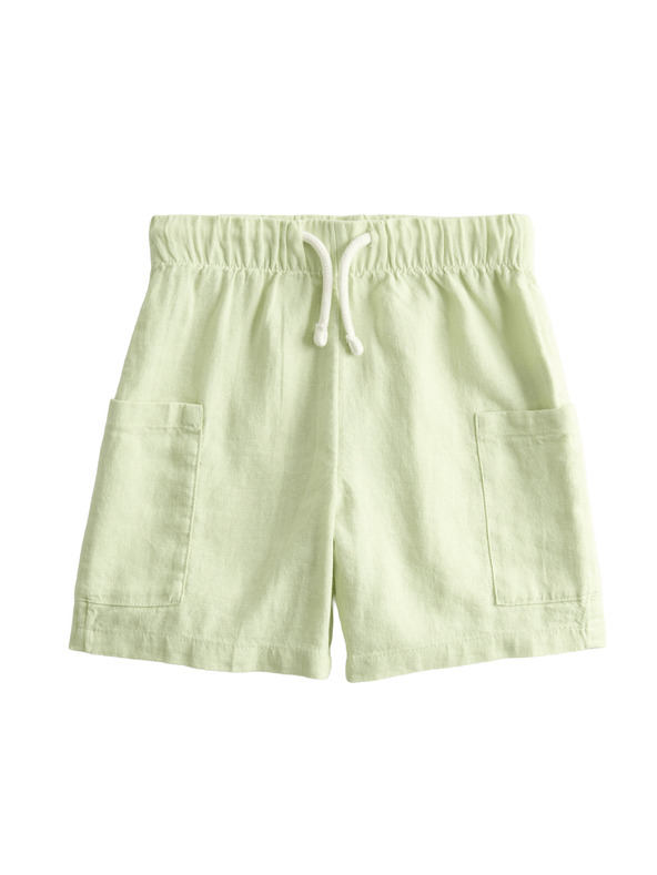 Marks & Spencer Cargo kratke hlače od lanenoj mješavine (2-8 godina) Marks & Spencer zelena