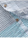 Marks & Spencer Karirani košulja od pomežane čiste pamuke (2–8 godina) Marks & Spencer plava
