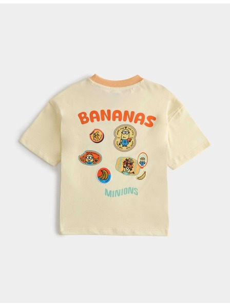 Marks & Spencer Majica od čiste pamuke s grafičkim motivom Minions™ (2–8 godina) Marks & Spencer žuta
