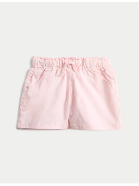Marks & Spencer Džins sortsice s elastičnim strukom (2–10 godina) Marks & Spencer ružičasta
