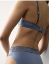 Marks & Spencer Balkonski grudnjak push-up Boston od mikrovlakna s kostijima Marks & Spencer plava