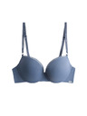 Marks & Spencer Balkonski grudnjak push-up Boston od mikrovlakna s kostijima Marks & Spencer plava