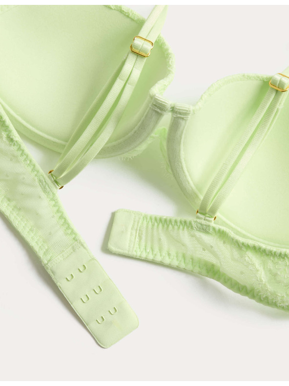 Marks & Spencer Grudnjak Ida tipa balkonette s kostijima i čipkom (A–E) Marks & Spencer zelena