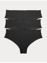 Marks & Spencer Kompleta od 3 kom gaća sa niskom strukom Body Invisibles™ bez VPL Marks & Spencer crna