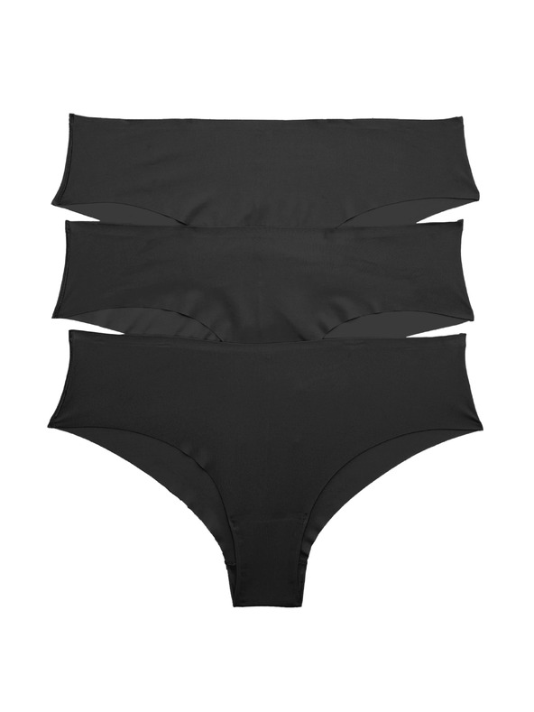 Marks & Spencer Kompleta od 3 kom gaća sa niskom strukom Body Invisibles™ bez VPL Marks & Spencer crna