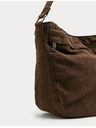 Marks & Spencer Neformalna keprena torba preko ramena Marks & Spencer smeđa