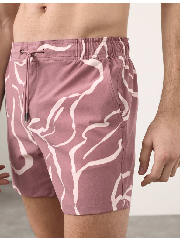 Marks & Spencer Brzo sušeće cvjetne kupaće šorce Marks & Spencer ružičasta