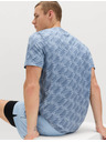 Marks & Spencer Okrugla majica s printom Marks & Spencer plava