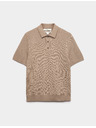 Marks & Spencer Pletena polo majica s teksturom i visokim udjelom pamuka Marks & Spencer bež