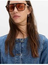 Marks & Spencer Denimska zapinjajuća midi haljina s istaknuta struk Marks & Spencer mornarska plava