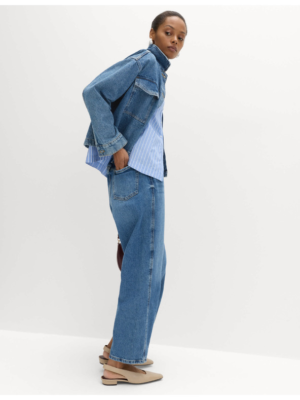Marks & Spencer Džinska košulja-jakna Marks & Spencer mornarica plava