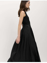 Marks & Spencer Plisirana maxi suknja od čiste pamuka Marks & Spencer crna