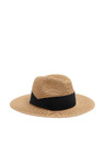 Marks & Spencer Papirni slamnjak fedora Marks & Spencer bež