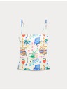 Marks & Spencer Tankini majica sa nabinama i printom Marks & Spencer viševrsta