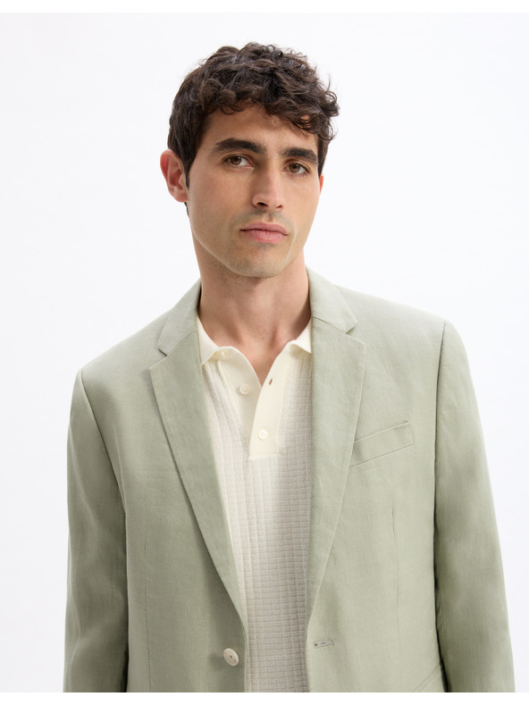 Celio Laneno sako slim Buhot2