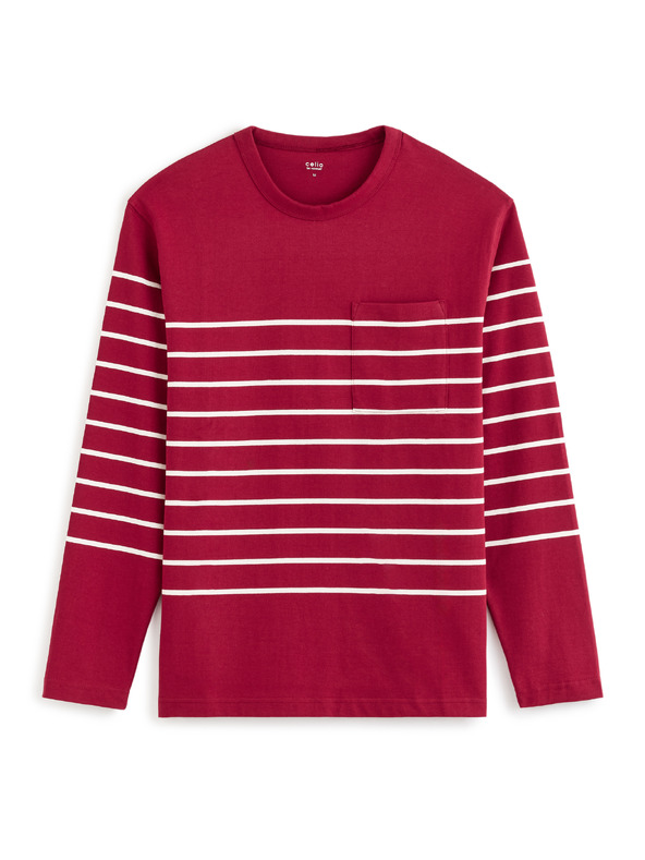 Celio Prugasta Majica Veboxmlr