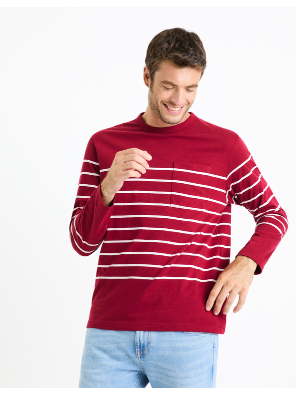 Celio Prugasta Majica Veboxmlr