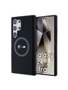 BMW BMW M Printed Round and Logo Magsafe Silikonska Zaštita za Samsung Galaxy S24 Ultra Black