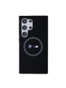 BMW BMW M Printed Round and Logo Magsafe Silikonska Zaštita za Samsung Galaxy S24 Ultra Black