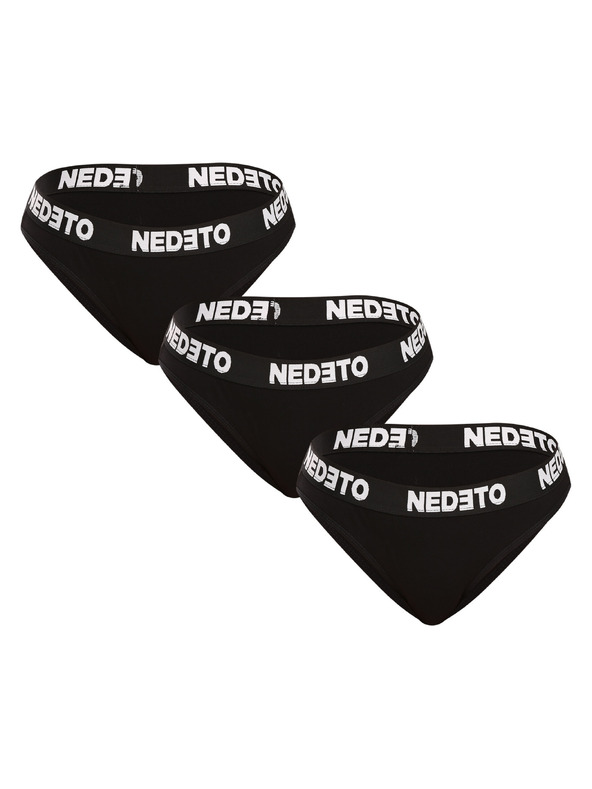 Nedeto 2. kvaliteta Set od tri - dječje gaće Nedeto crne (3NKB001/II)