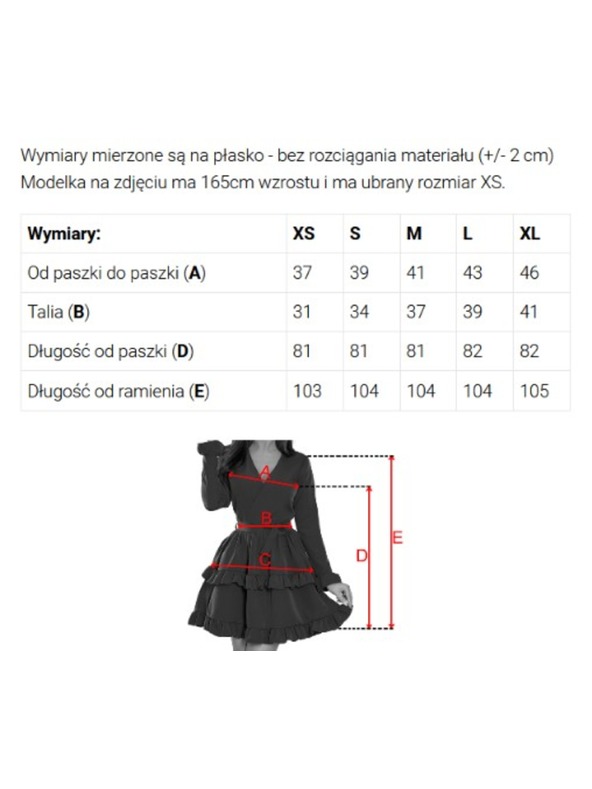 numoco Haljina s dekolteom i kratkim rukavima - tamnoplava Numoco MATILDE