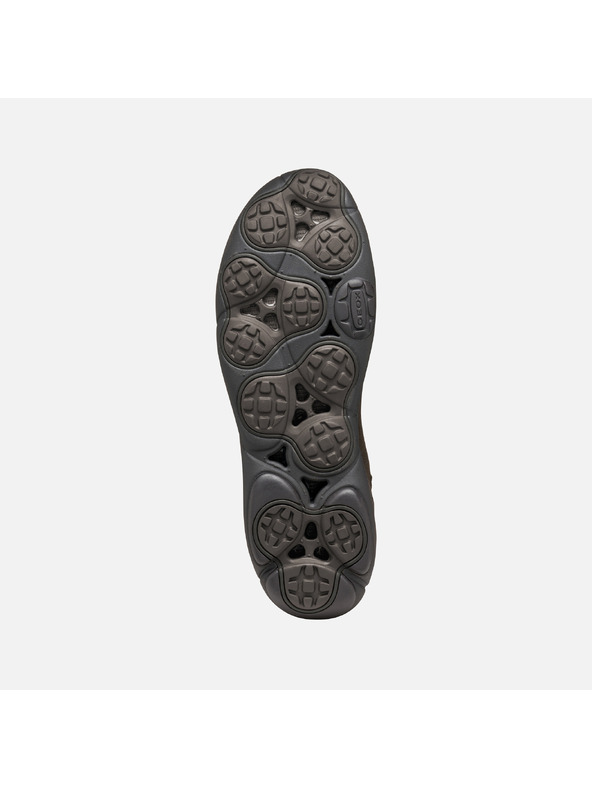 Geox Tamno smeđe muške tenisice Geox Nebula 2.0 Plus Fast in