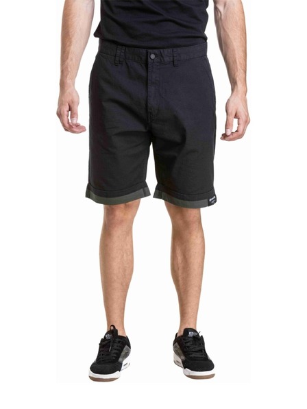 Meatfly Meatfly muške kratke hlače Barry 2.0 Black / Army Green Ripstop